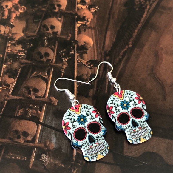 Jewelry - Sugar Skull Earrings